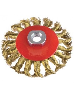 SPAZZOLA ACCIAIO RITORTO CONICA + FILETTO CEBO