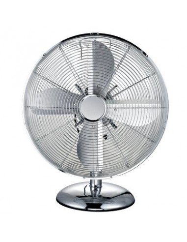 VENTILATORE CROMO TAVOLO DOMUS