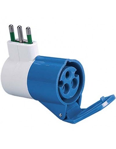 ADATTATORE 16A-PRESA BLU FME