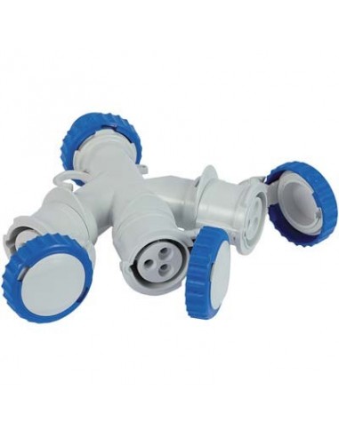 ADATTATORE MULTIPLO SPINA BLU  PRESA BLU FME