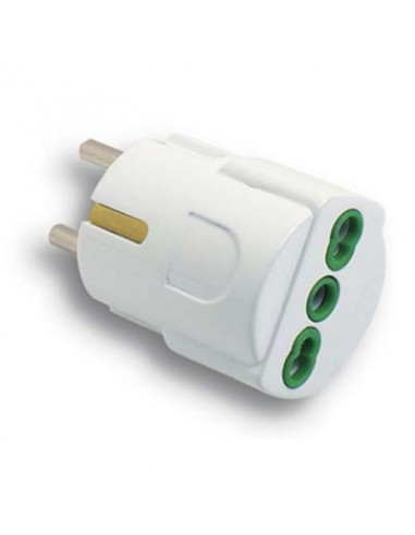ADATTATORE SCHUKO-16A BIPASSO FME