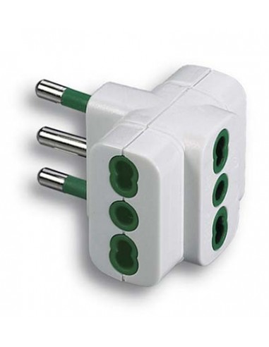 ADATTATORE TRIPLO 16A-16A FME