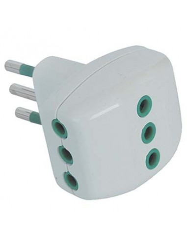 ADATTATORE TRIPLO 10A-10A GARANTI