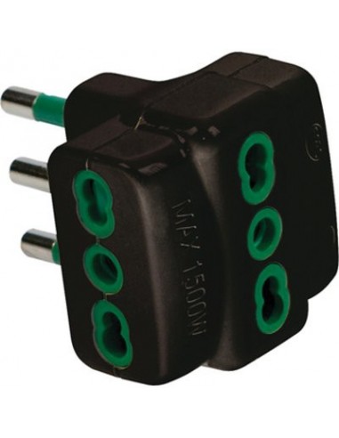 ADATTATORE TRIPLO 16A-16A GARANTI
