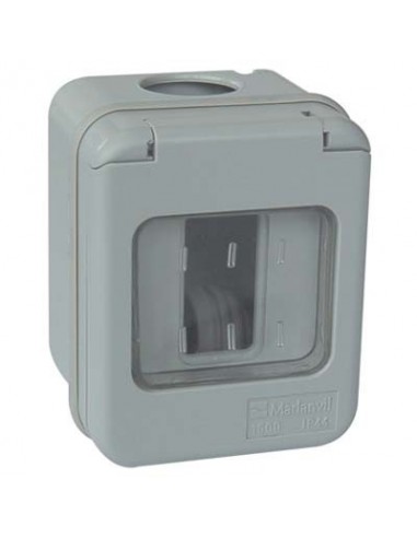 INVOLUCRO A PARETE + PORTELLA IP44 MARLANVIL
