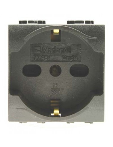 PRESA SCHUKO + SICUREZZA ONDA MARLANVIL