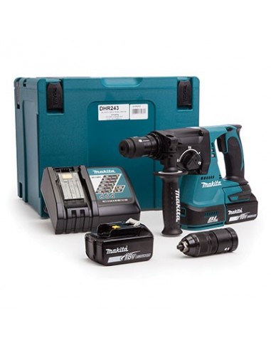 MARTELLO TASSEL SCALPELL BATTERIA DHR243RTJ MAKITA