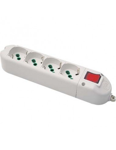 MULTIPRESA - CAVO BIPASSO + SCHUKO + INT.LUM FME