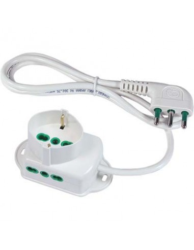 MULTIPRESA BIPASSO + SCHUKO FME