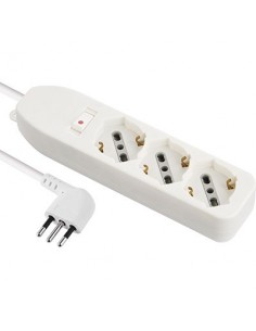 MULTIPRESA BIPASSO SCHUKO + TERMICO ELECTRALINE