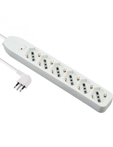 MULTIPRESA BIPASSO SCHUKO + TERMICO ELECTRALINE