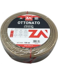 CAVETTO ACCIAIO OTTONATO TRASPARENTE