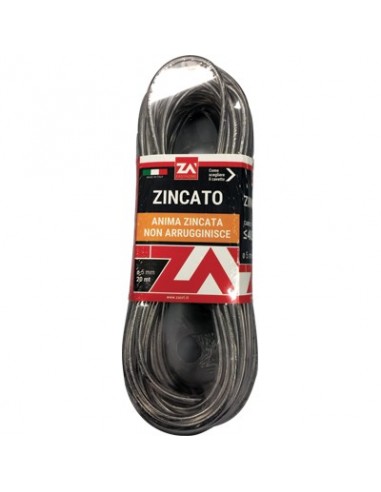 CAVETTO ACCIAIO ZINCATO TRASPARENTE
