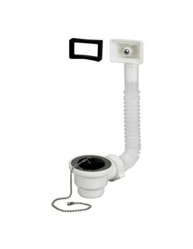 PILETTA LAVELLO INOX + TROPPO PIENO