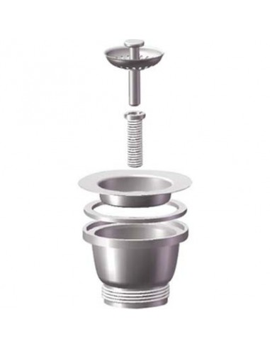 PILETTA MINIBASKET LAVELLO INOX