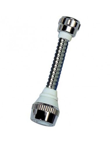 DOCCETTA AERATORE PROLUNGATA SPIRALE OTTONE CROMO