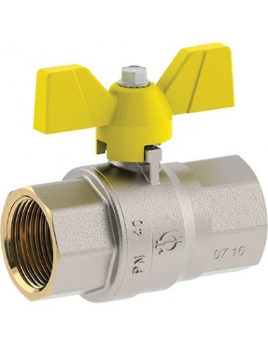 VALVOLA SFERA GAS + FARFALLA FF FUTURGAS FIV