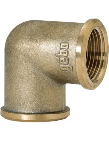 GOMITO FF OTTONE 90 GEBO