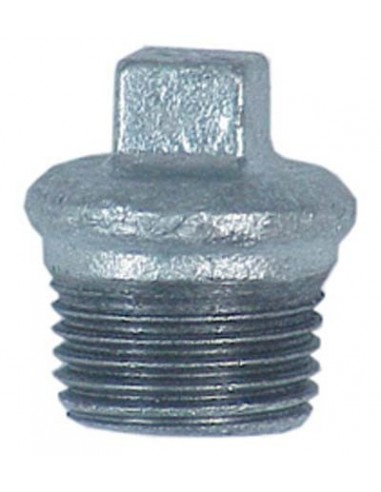 TAPPO MASCHIO GHISA ZINCATA 290 GEBO