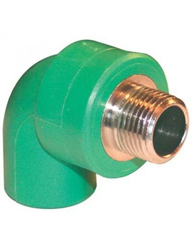 GOMITO PPR A SALDARE 90° FILETTO MASCHIO