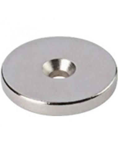 BOTTONE MAGNETICO AL NEODIMIO FORATO