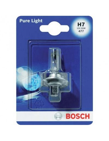 LAMPADA AUTO ANTERIORI PURE LIGHT H7 012 BOSCH