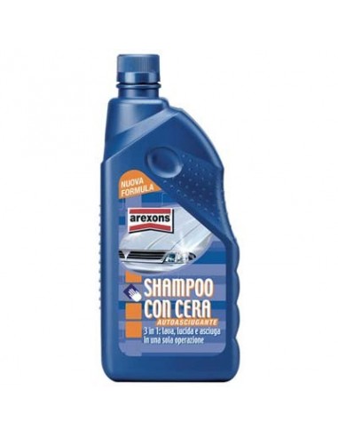 SHAMPOO LAVAGGIO AUTO + CERA AREXONS