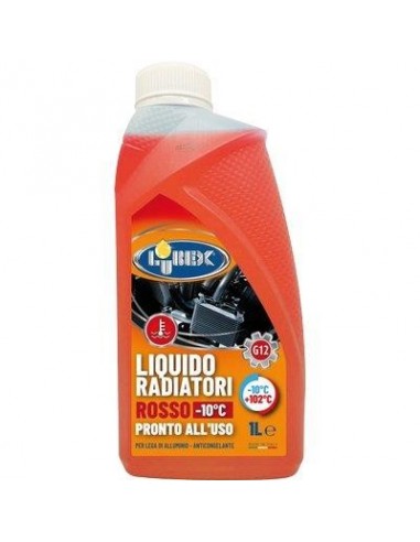 LIQUIDO ANTIGELO X RADIATORE AUTO ROSSO LUBEX