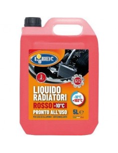LIQUIDO ANTIGELO X RADIATORE AUTO ROSSO LUBEX
