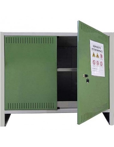 ARMADIO FITOFARMACI SMONTATO PROMETAL