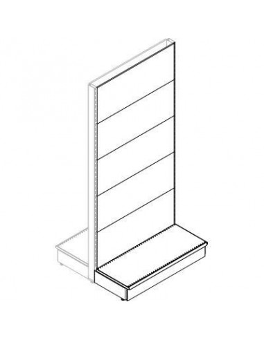 TRASFORMAZIONE A GONDOLA SCAFFALE MARKET