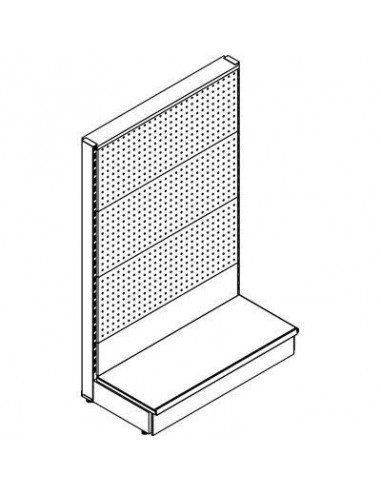 SCAFFALE MARKET A PARETE