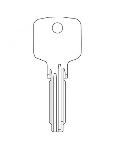 CHIAVE PUNZONATA CISA 00620.01 ORIGINALE