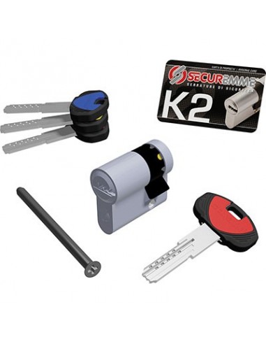 MEZZO CILINDRO SAGOMATO K2 3200-M SECUREMME