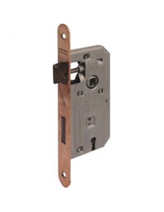 SERRATURA PATENT B.TONDO BRONZATO 042T BONAITI