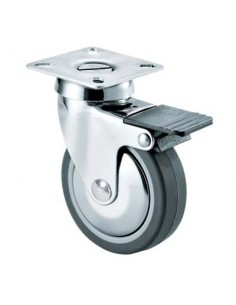 RUOTA A FORCELLA GIREVOLE + FERMO 220CBIS AVO