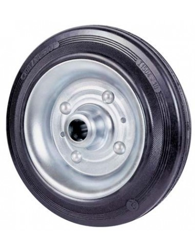 RUOTA GOMMA NERA 112 AVO
