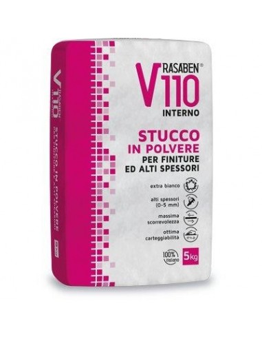 STUCCO POLVERE INTERNO V110 K2 RASABEN