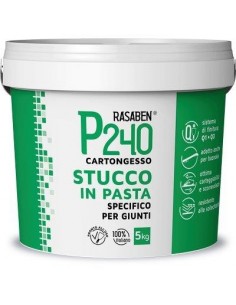 STUCCO PASTA CARTONGESSO P240 K2 RASABEN