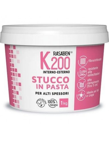 STUCCO PASTA INTERNO ESTERNO K200 K2 RASABEN