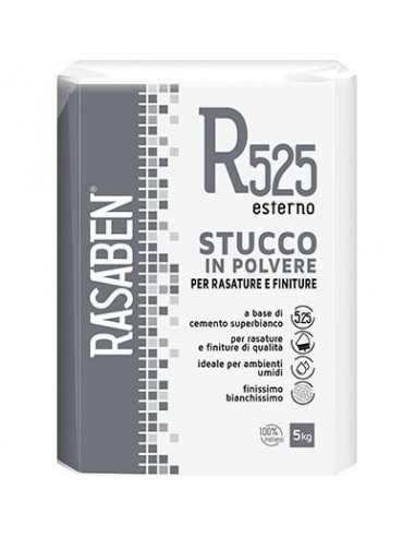 STUCCO POLVERE ESTERNO R525 K2 RASABEN