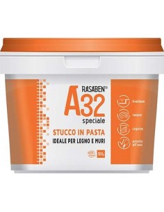 STUCCO PASTA LEGNO MURO A32 K2 RASABEN