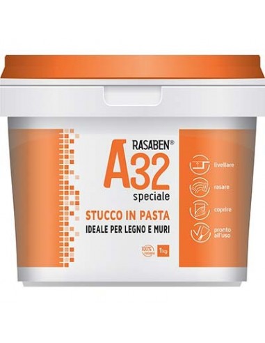 STUCCO PASTA LEGNO MURO A32 K2 RASABEN