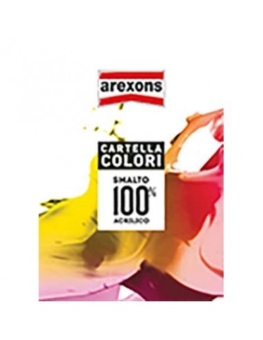 CARTELLA COLORI VERNICE SPRAY ACRIL COLOR AREXONS