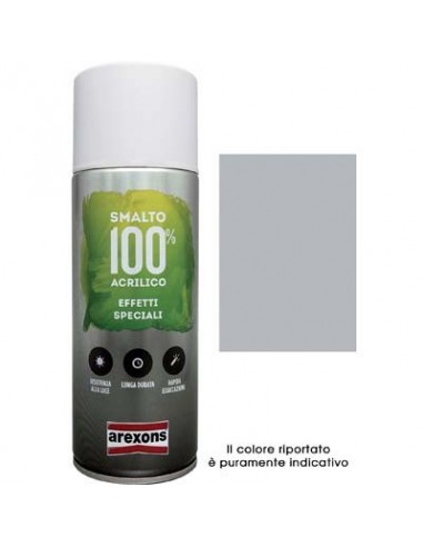 SMALTO SPRAY 100% ACRILICO METALLIZZANTE AREXONS