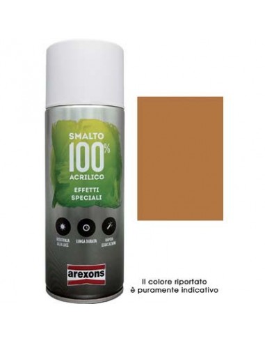 SMALTO SPRAY 100% ACRILICO METALLIZZANTE AREXONS