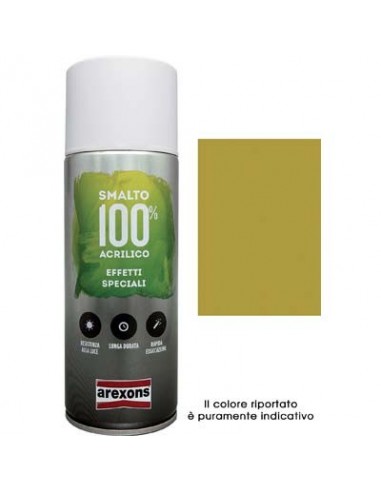 SMALTO SPRAY 100% ACRILICO METALLIZZANTE AREXONS