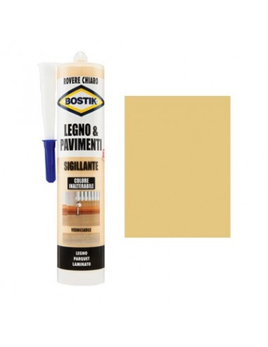 SILICONE ACRILICO LEGNO PAVIMENTI BOSTIK