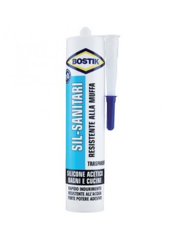 SILICONE ACETICO SIL SANITARI BOSTIK