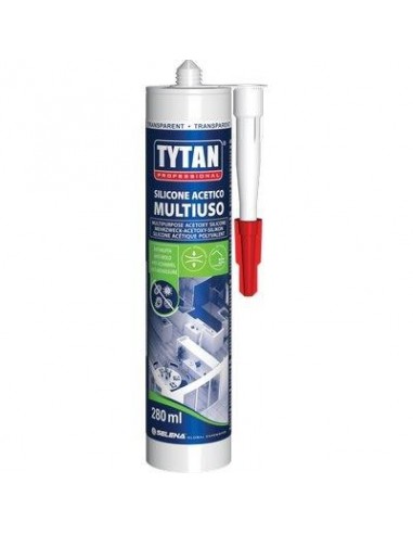 SILICONE ACETICO UNIVERSALE TYTAN